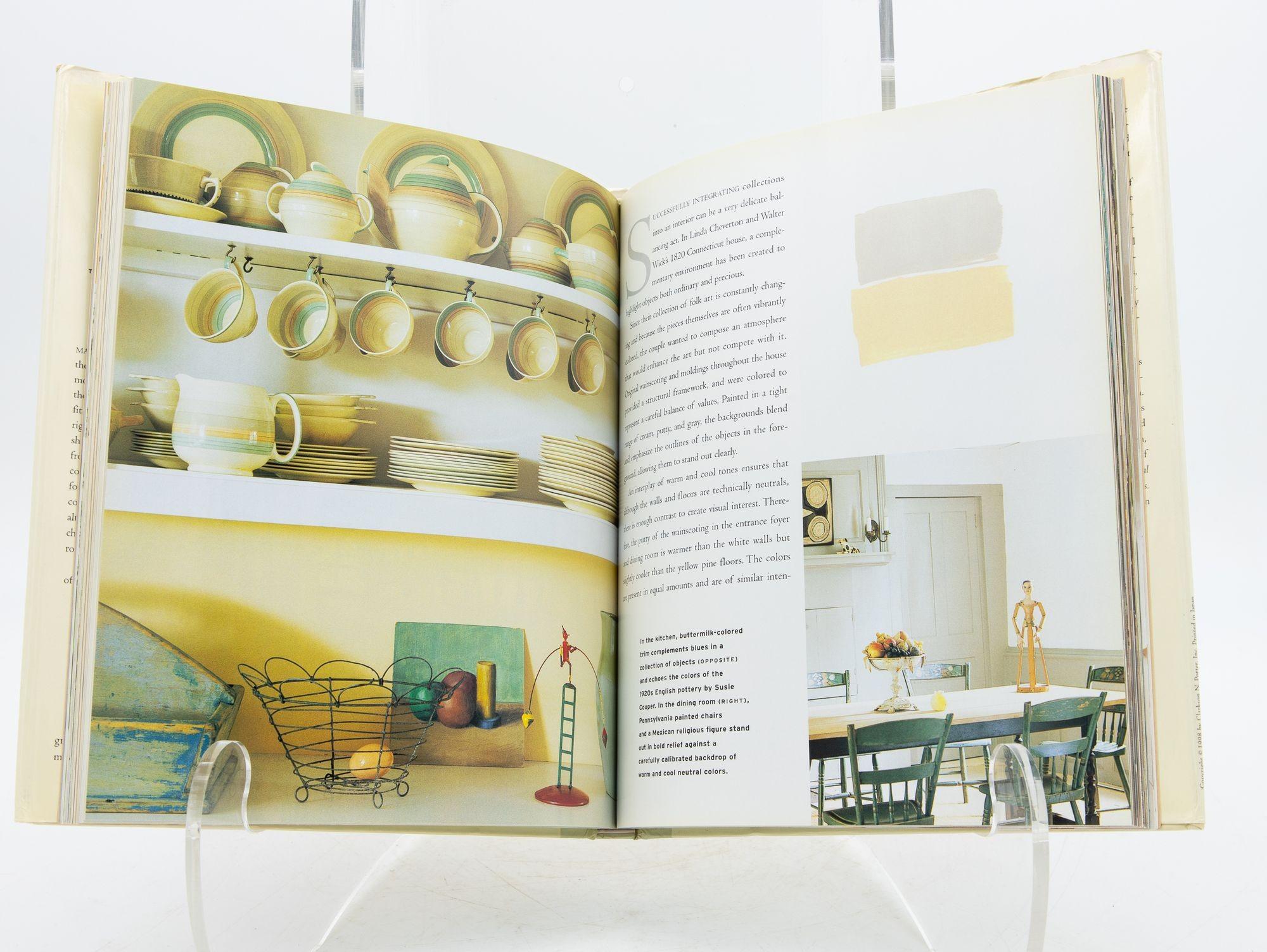 Paper Color Palettes: Atmospheric Interiors Book by Suzanne Butterfield, 1998 For Sale
