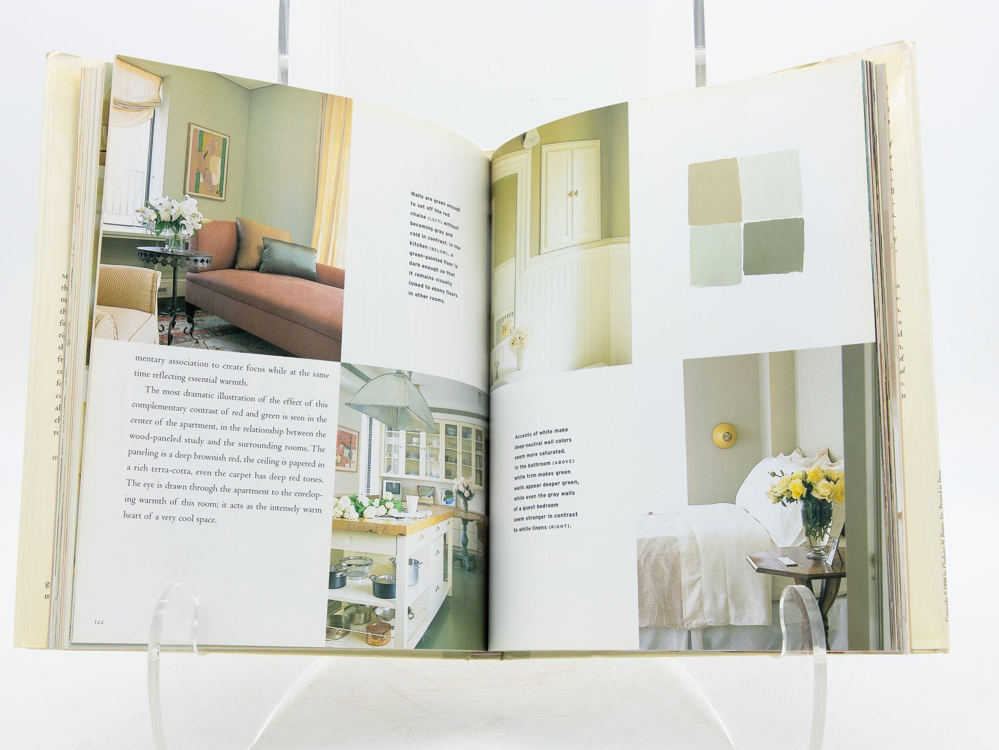 Color Palettes: Atmospheric Interiors Book by Suzanne Butterfield, 1998 For Sale 1