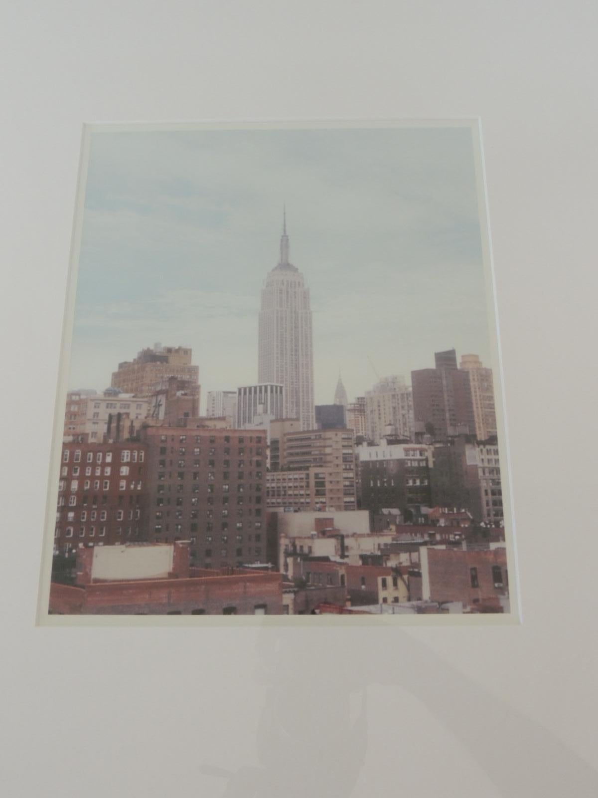Hand-Crafted Color Photograph of Empire State Building New York City