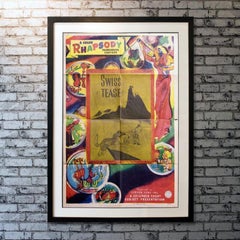 Color Rhapsody, Swiss Tease, Unframed Poster, 1947