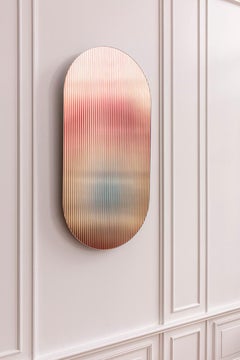 Color Shift Panel Medium, Trichroic Rose – by Rive Roshan