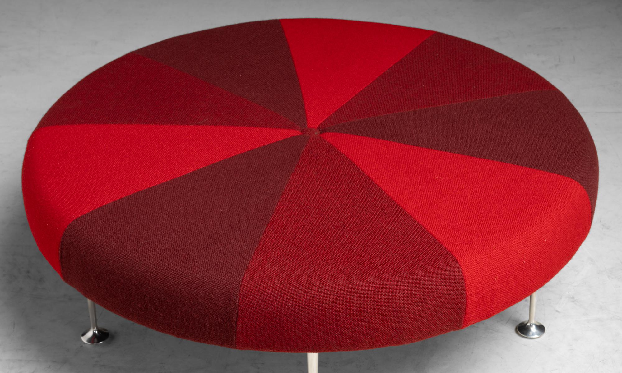 Color Wheel Ottoman by Alexander Girard for Herman Miller, America In Good Condition In Culver City, CA