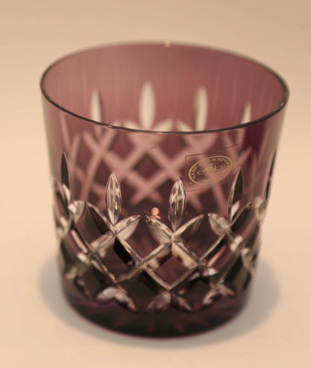 Art nouveau Ensemble de 5 verres de bar à la mode ancienne Ajka Arabella datant d'environ 1960 en vente