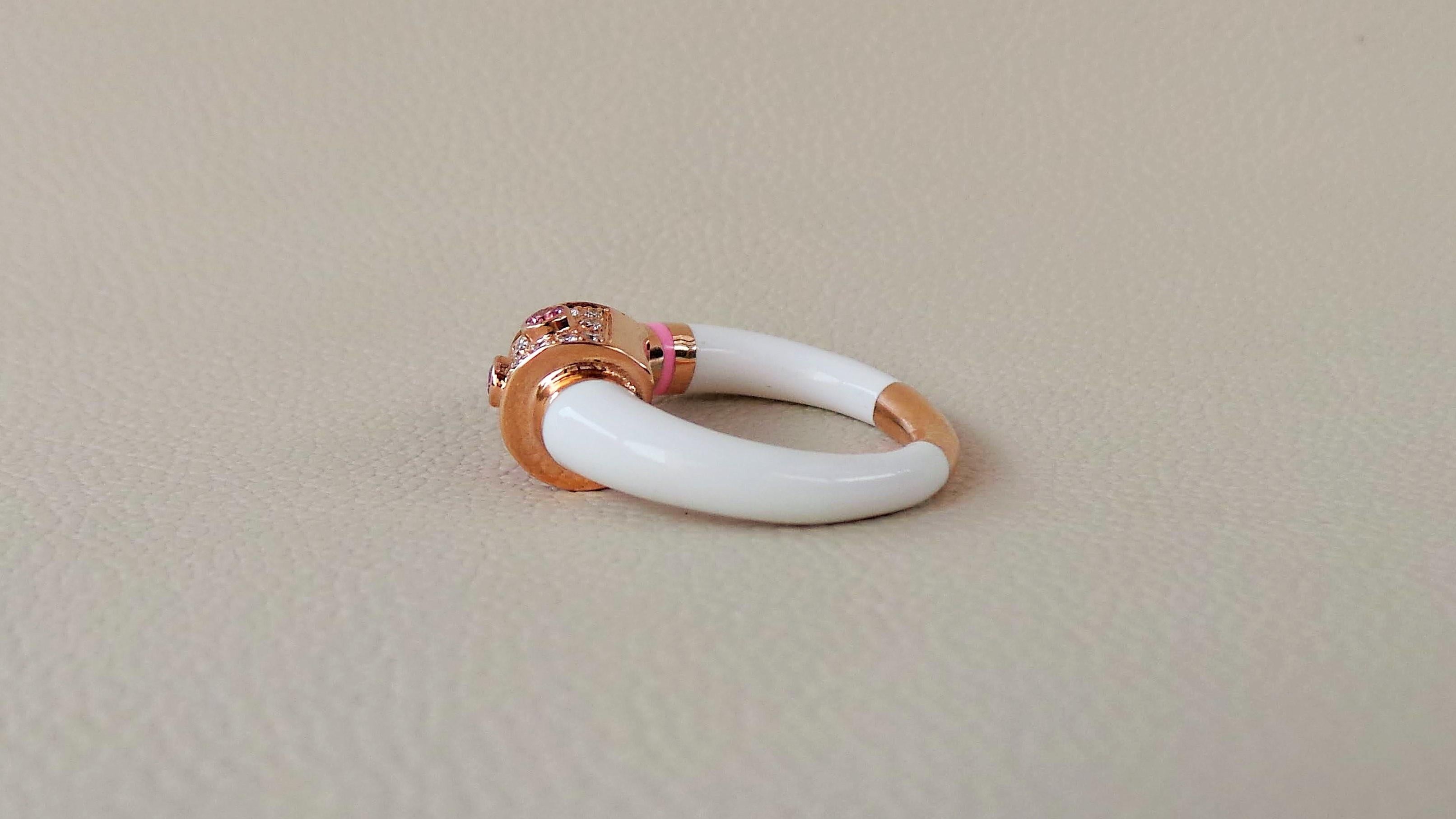 pink engament ring