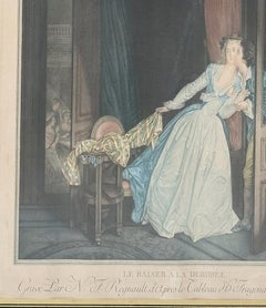 Colored engraving - 19th century