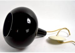 Colored Glass Pendant by Prescolite Black / Classic Modernist