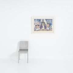 Colored Lithograph by Jef Van Tuerenhout