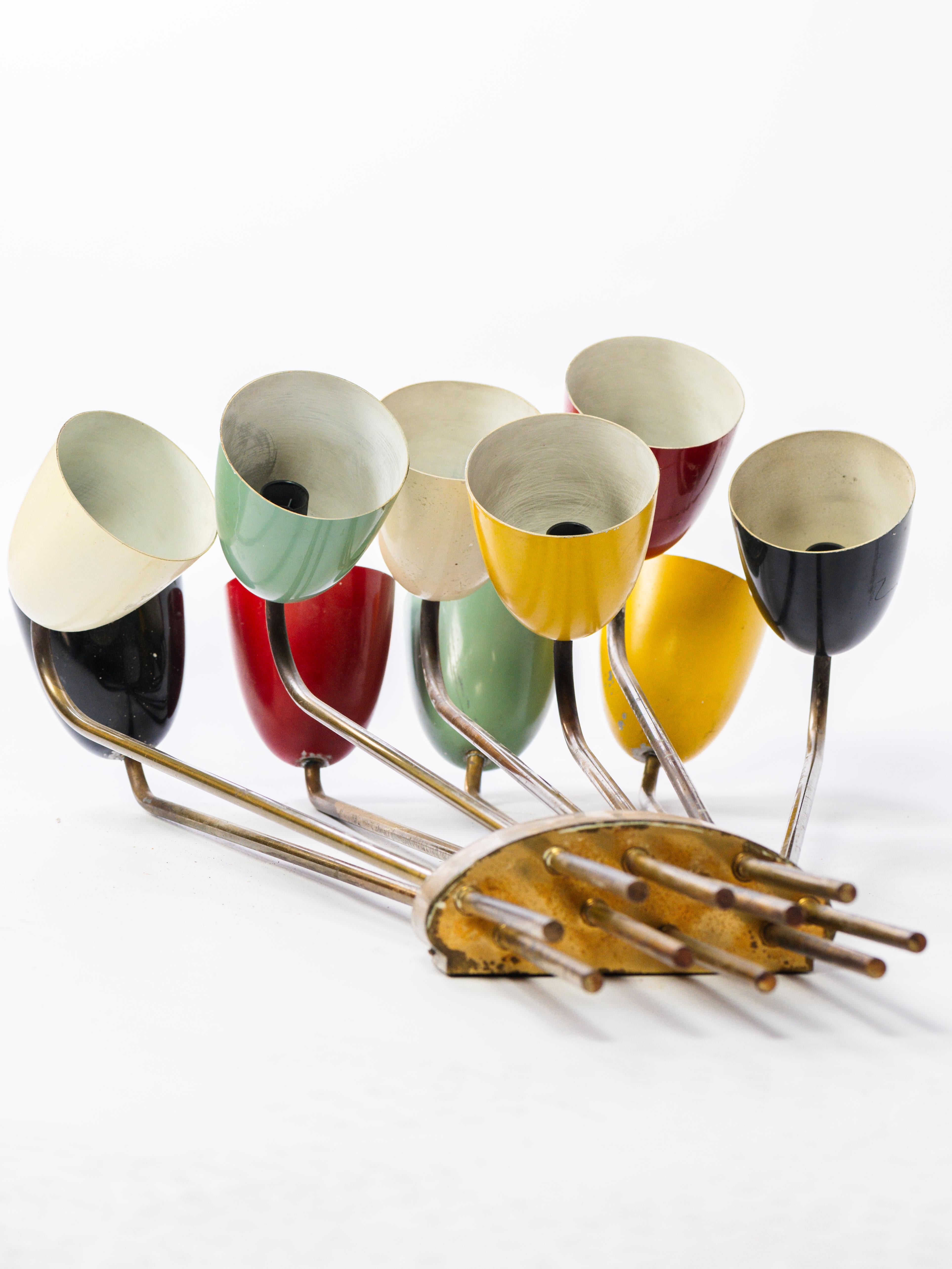 Applique colorée du milieu du siècle en vente 5