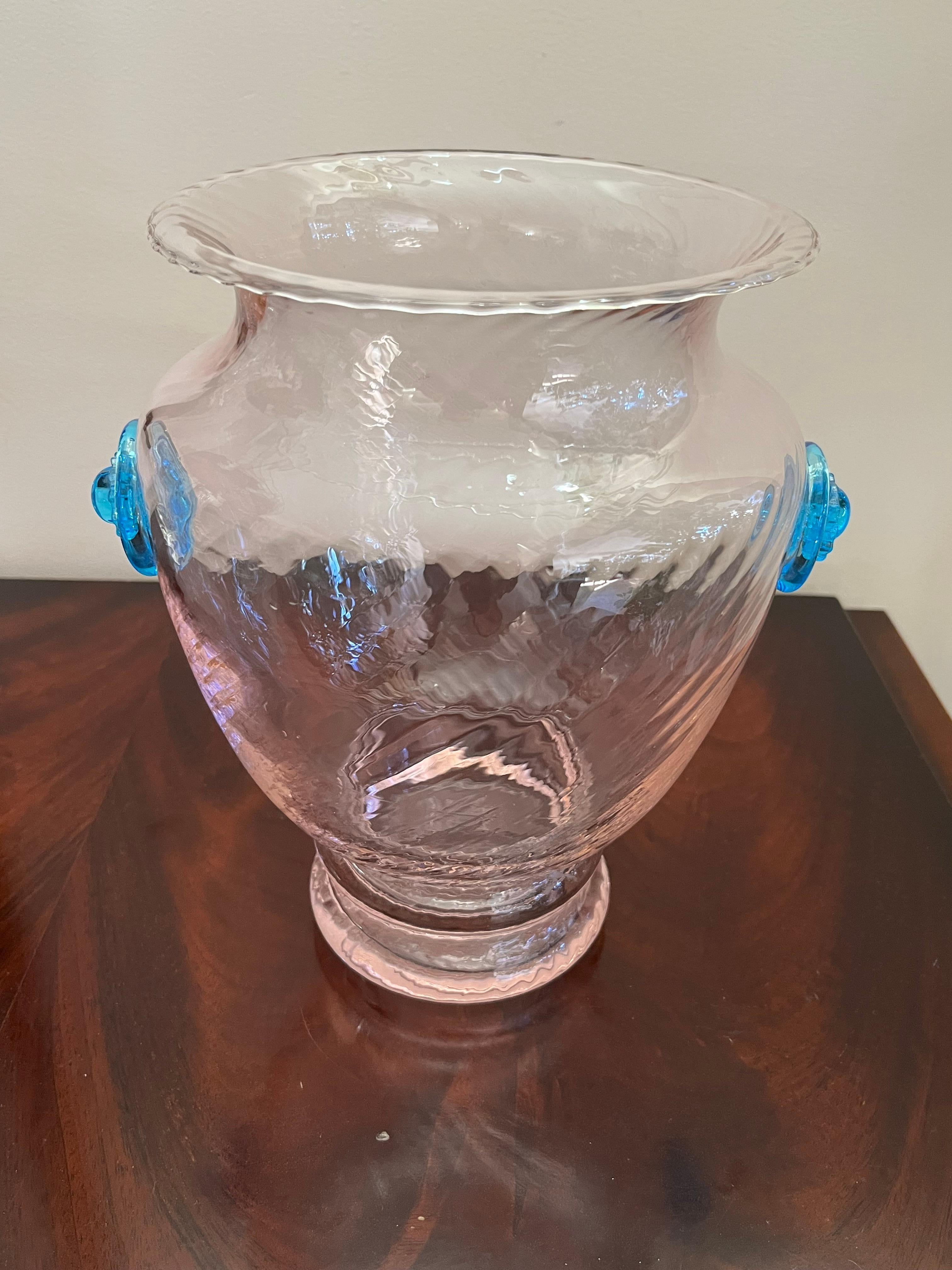 Colored Murano glass vase, Italy, 1980s
Purchased in one of the most prestigious retailers of fine objects in Venice. Intact. Excellent condition.