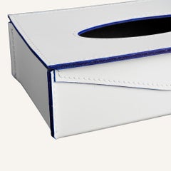 FAZOLY COLOR Regenerated Leather Tissue Box - Modern Italian Style