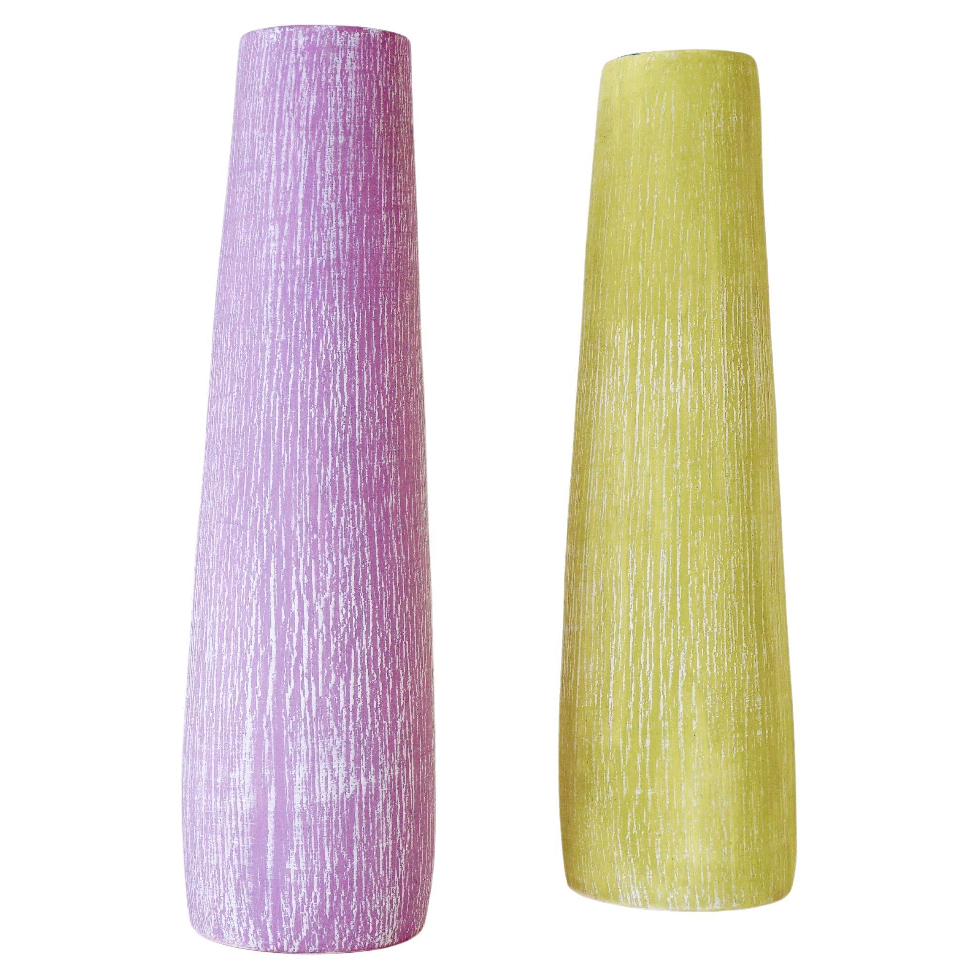 Colored Vases from Finland, Set of 2