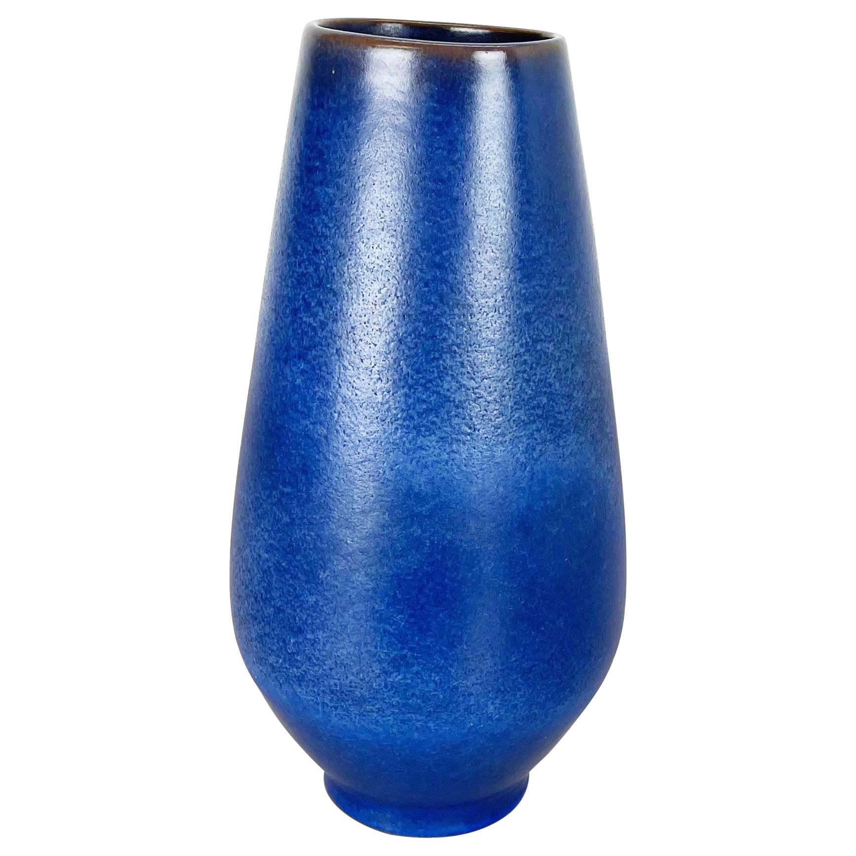 Colorful Abstract Ceramic Pottery Vase by Karlsruher Majolika, Germany, 1950s