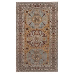 Colorful Antique Caucasian Karabagh Rug, circa 1920s