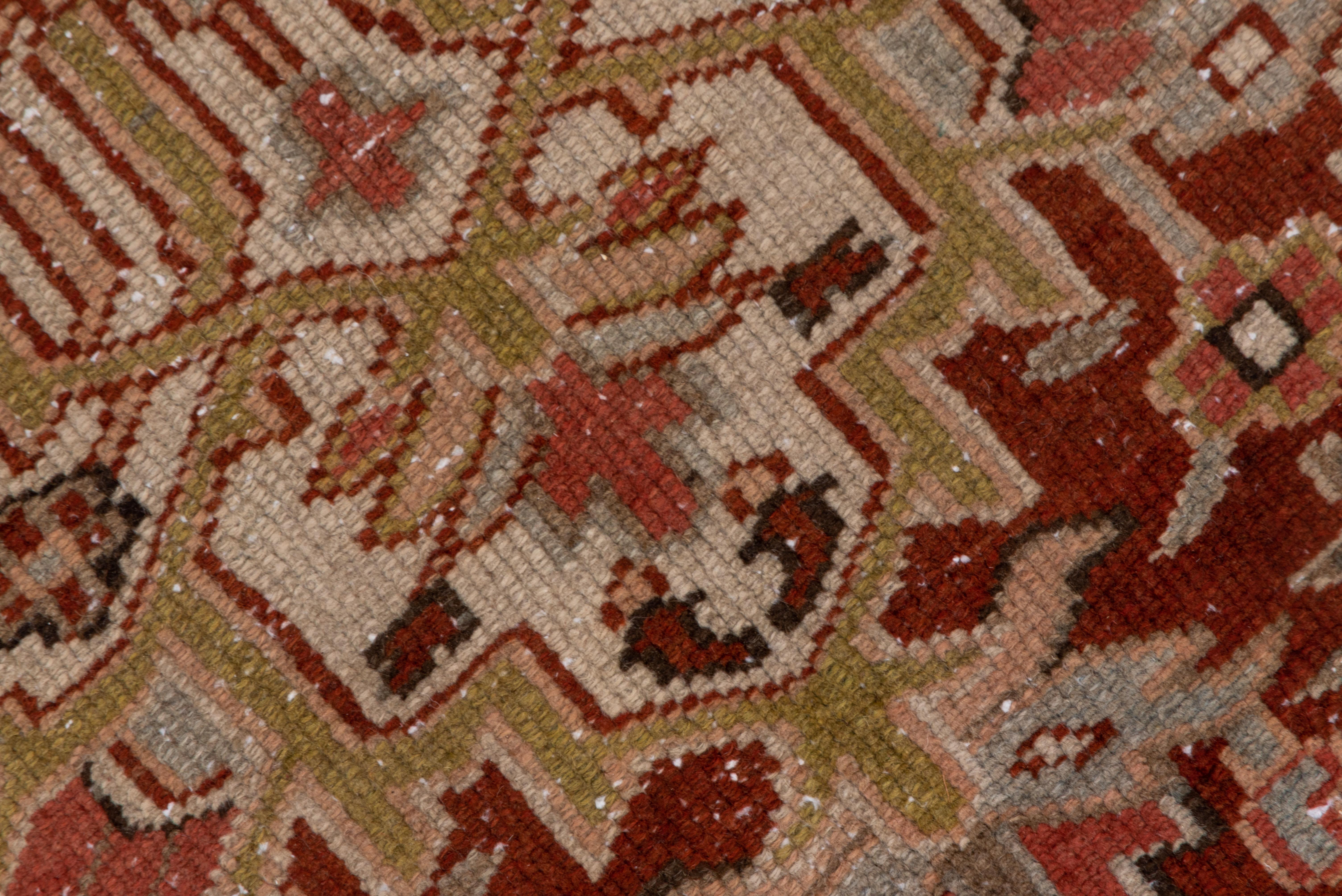 Mid-20th Century Colorful Antique Persian Karaje Rug, Circa 1930s For Sale