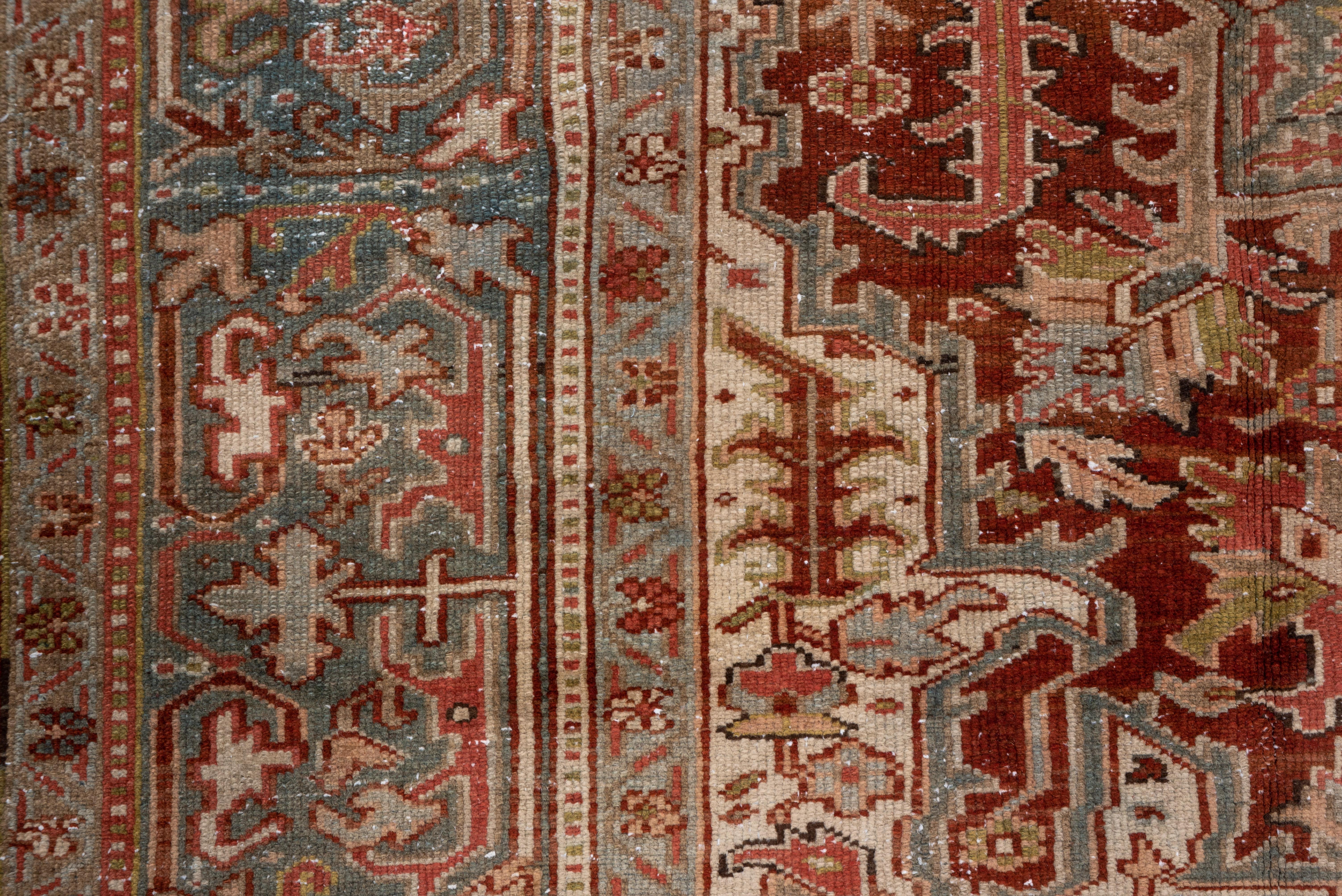 Wool Colorful Antique Persian Karaje Rug, Circa 1930s For Sale