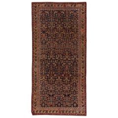 Colorful Antique Tribal Caucasian Karabagh Rug, circa 1900s