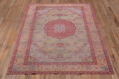 Colorful Antique Turkish Kaisary Rug, Circa 1930s