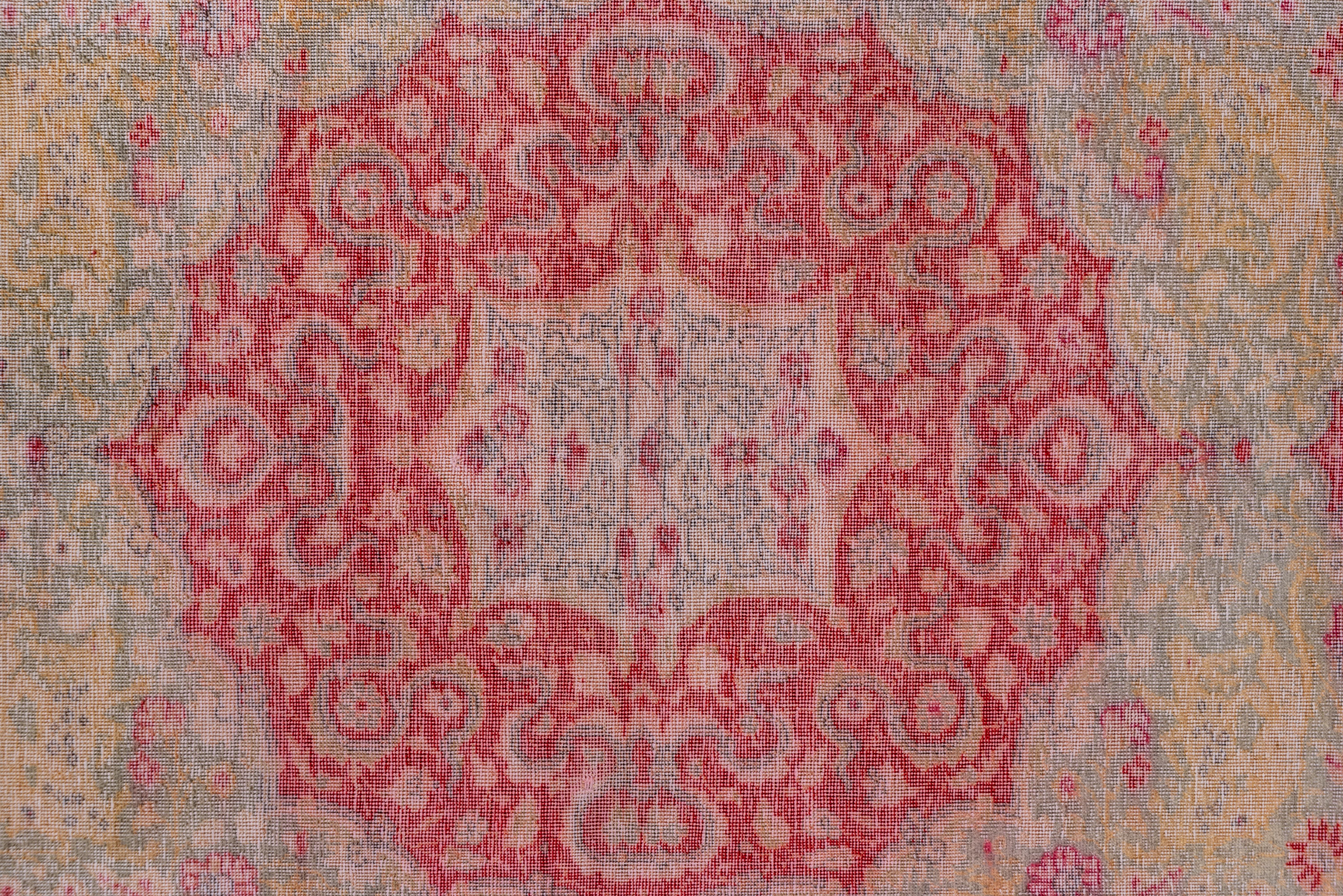 Tabriz Colorful Antique Turkish Kaisary Rug, Circa 1930s For Sale