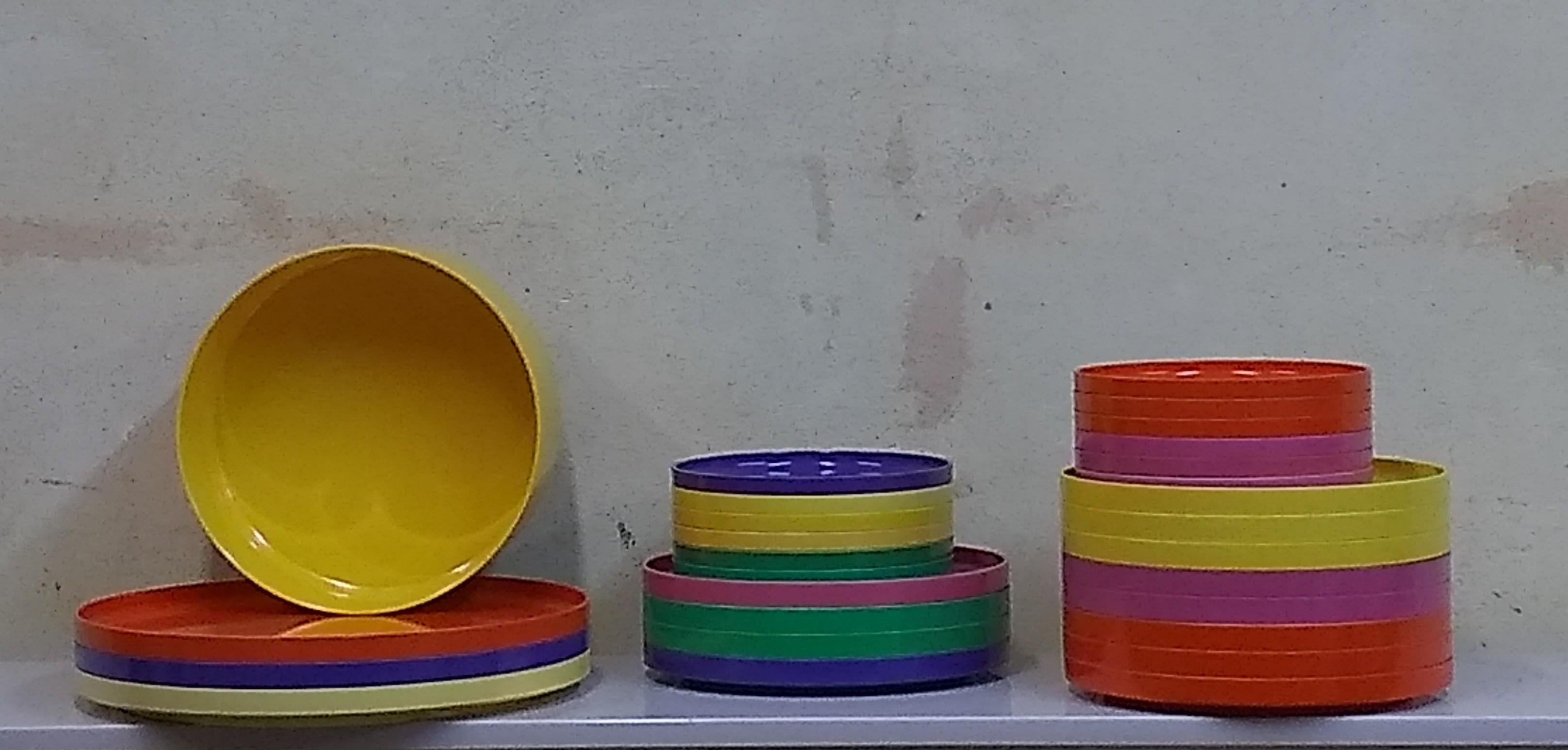 heller plastic dishes