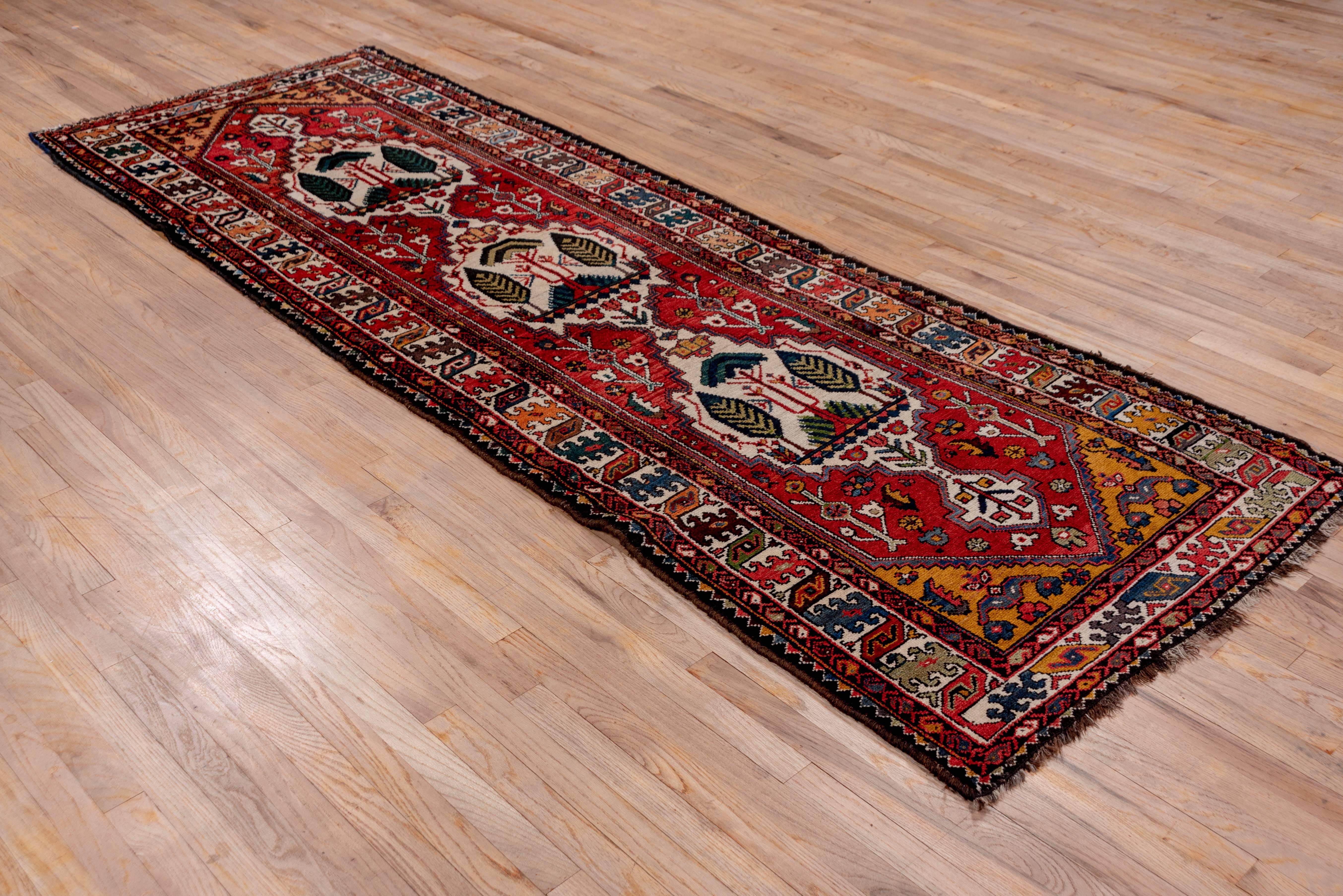 Mid-20th Century Persian Baktiary Runner, circa 1930s For Sale