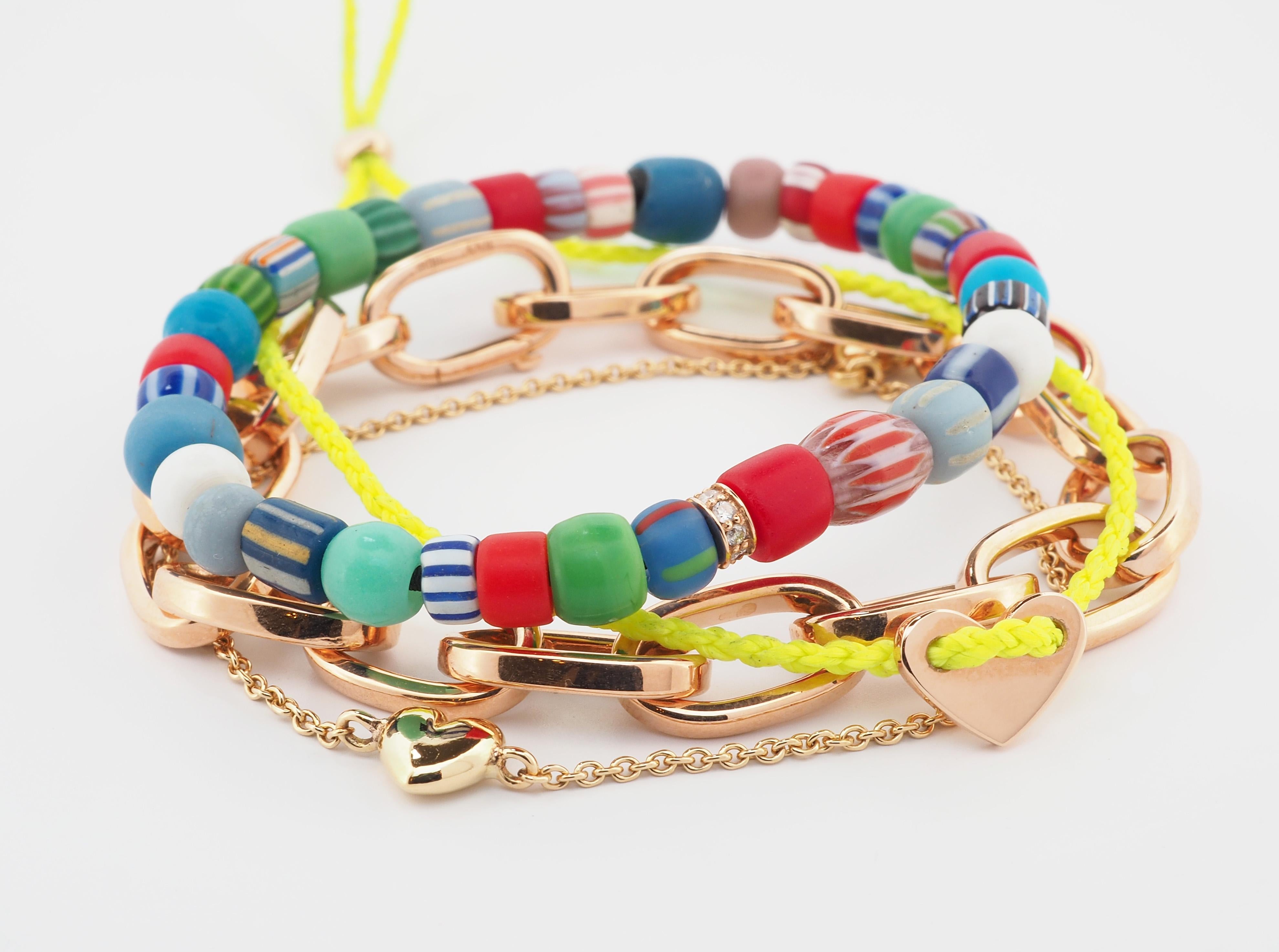 african trade bead bracelets