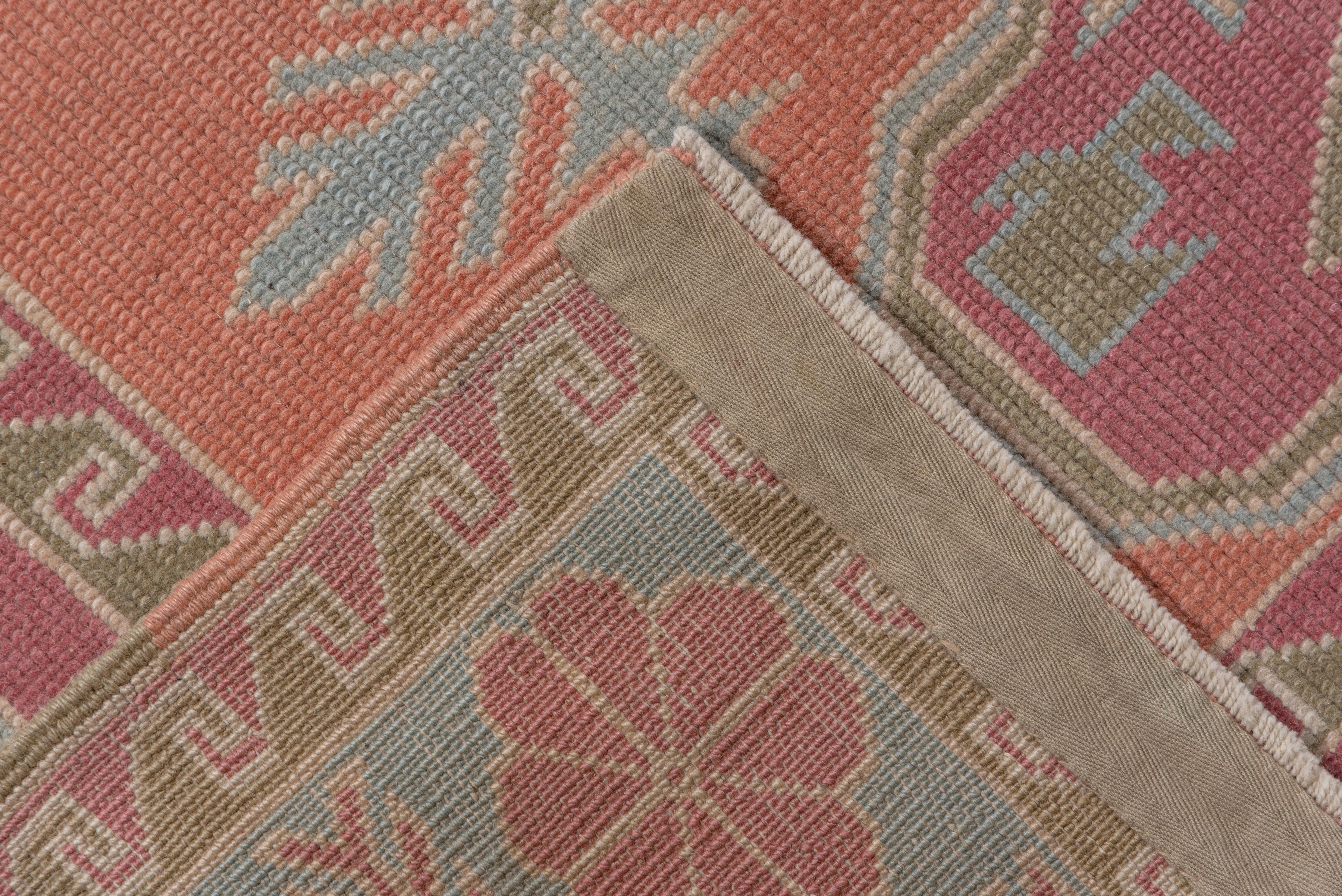 Late 20th Century Colorful Caucasian Style Carpet For Sale