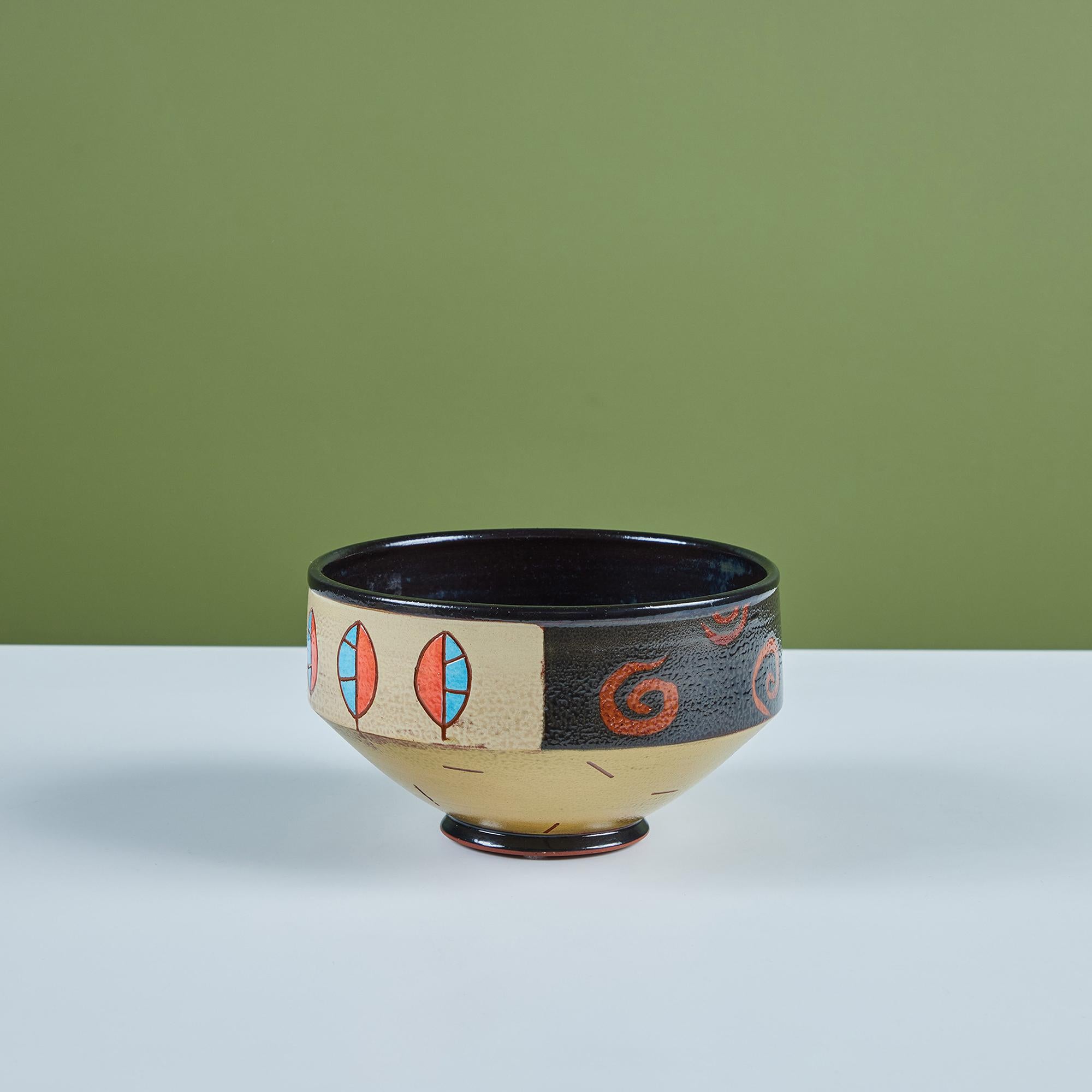 American Colorful Ceramic Glazed Bowl