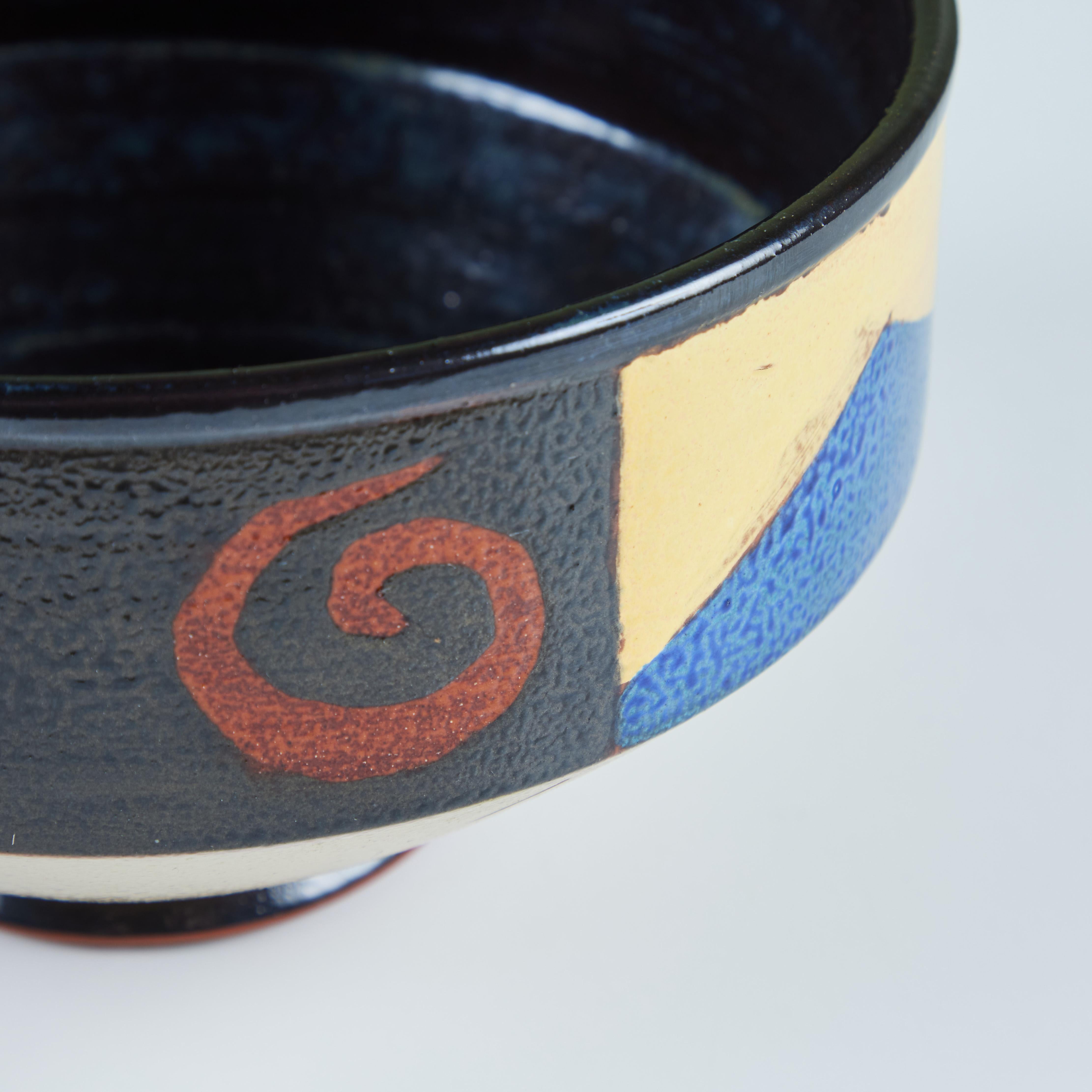 Colorful Ceramic Glazed Bowl 3