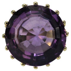 Colorful Cocktail Ring 585 Gold Amethyst