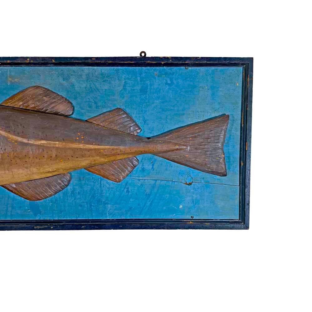 American Colorful Codfish Plaque