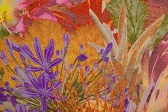 Colorido Tapiz de arte contemporáneo, tejido Jacquard, Tjitske Storm