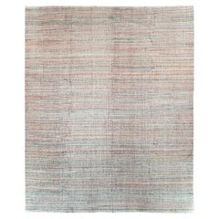 Colorful Contemporary Handmade Turkish Flat-Weave Kilim Large Room Size Carpet