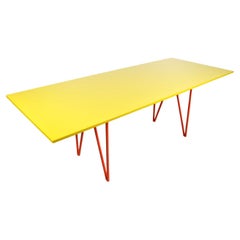 Colorful Dining Table Made by Local Craftsmen for &NEW, Great Britain, 2000 