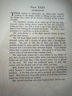 Colorful Doornspyk Market Women in Apenjak Coats – Dutch Costume Print, 1932