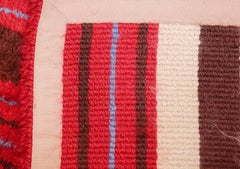 Nazmiyal Collection Navajo Design Vintage American Rug. Size: 3' 9" x 6' 1"