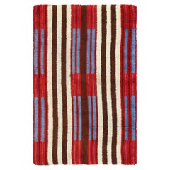 Nazmiyal Collection Navajo Design Vintage American Rug. Size: 3' 9" x 6' 1"