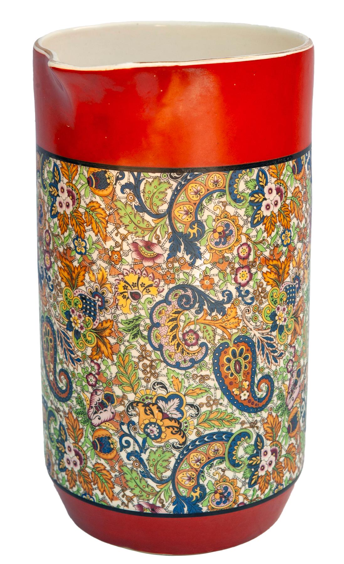 Tedesco Brocca tedesca colorata a motivi paisley in vendita