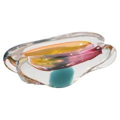 Bol en verre coloré