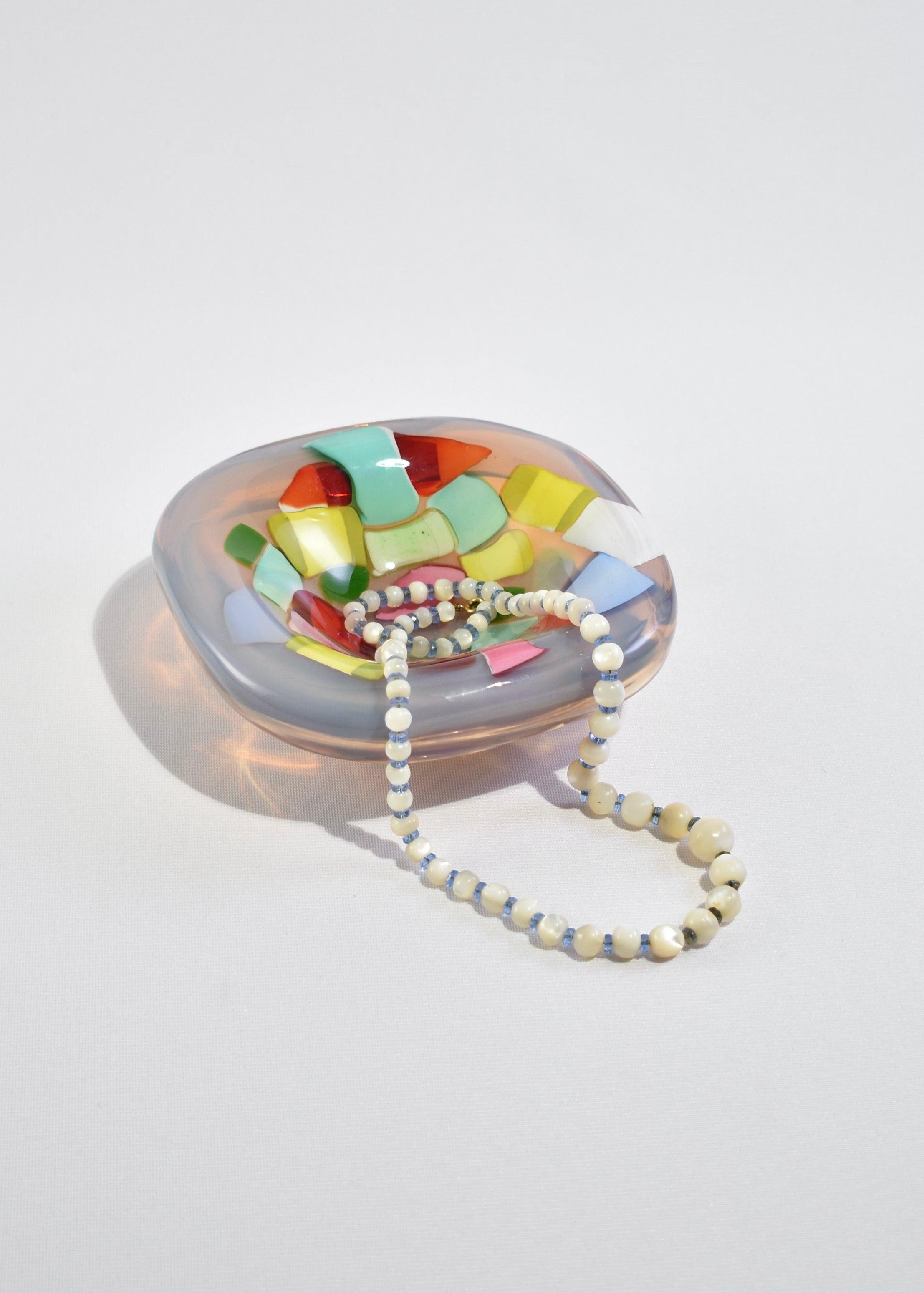 Modern Colorful Glass Catchall