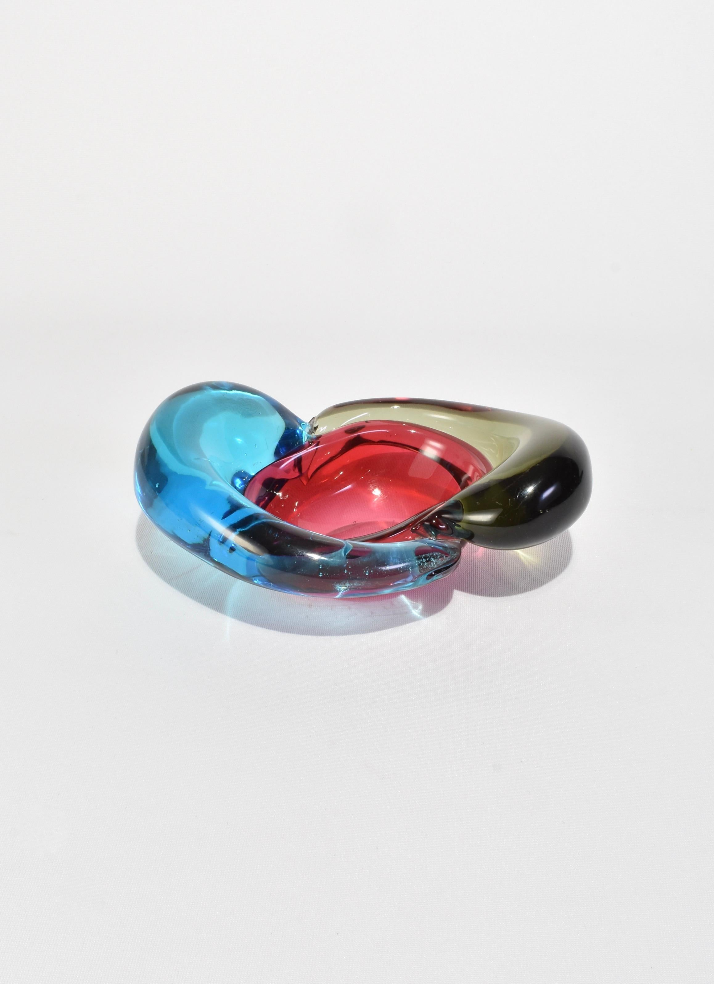 Italian Colorful Glass Catchall