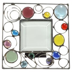 Colorful Glass Picture Frame