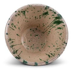 Colorful Glazed Earthenware Passata Bowl