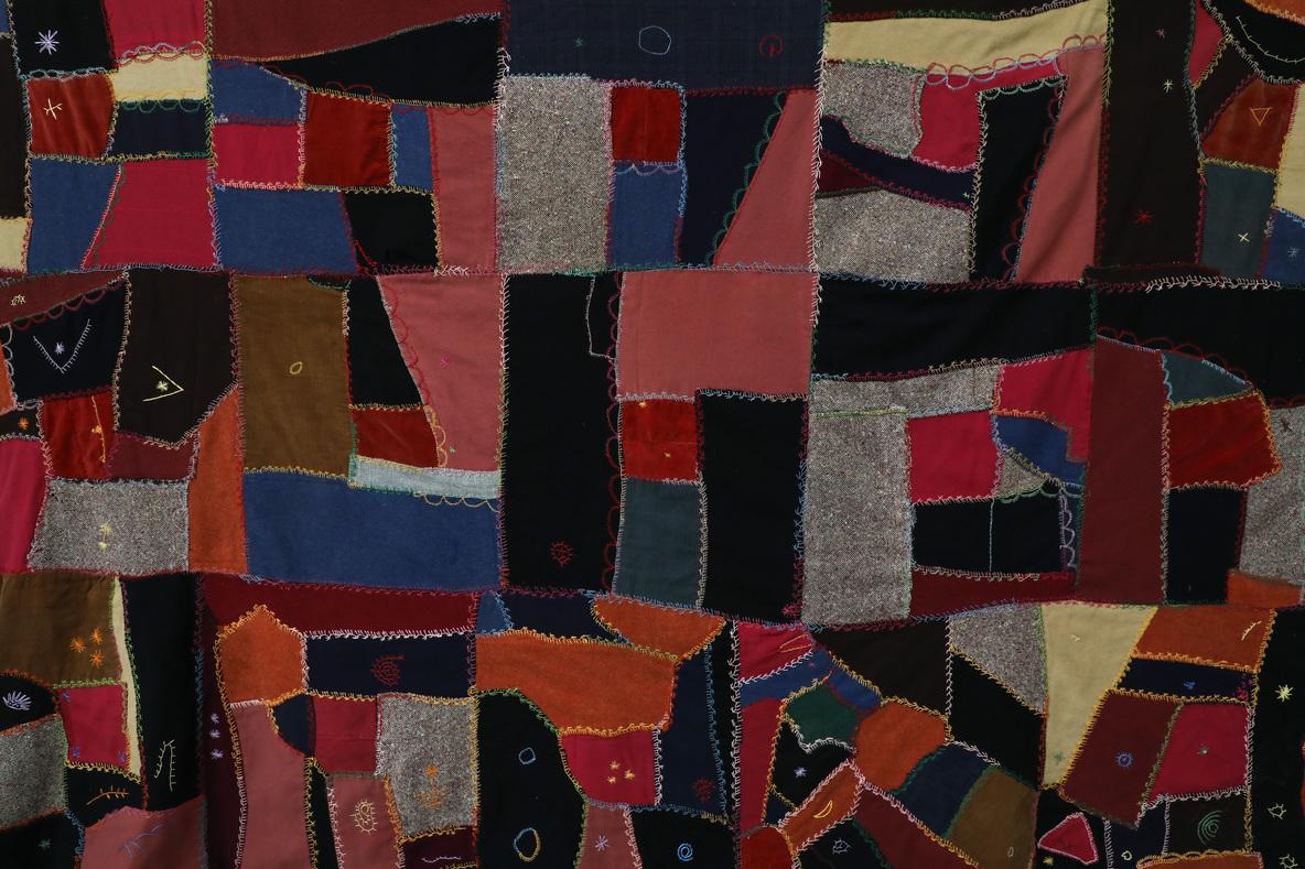 Un colorato quilt vittoriano 