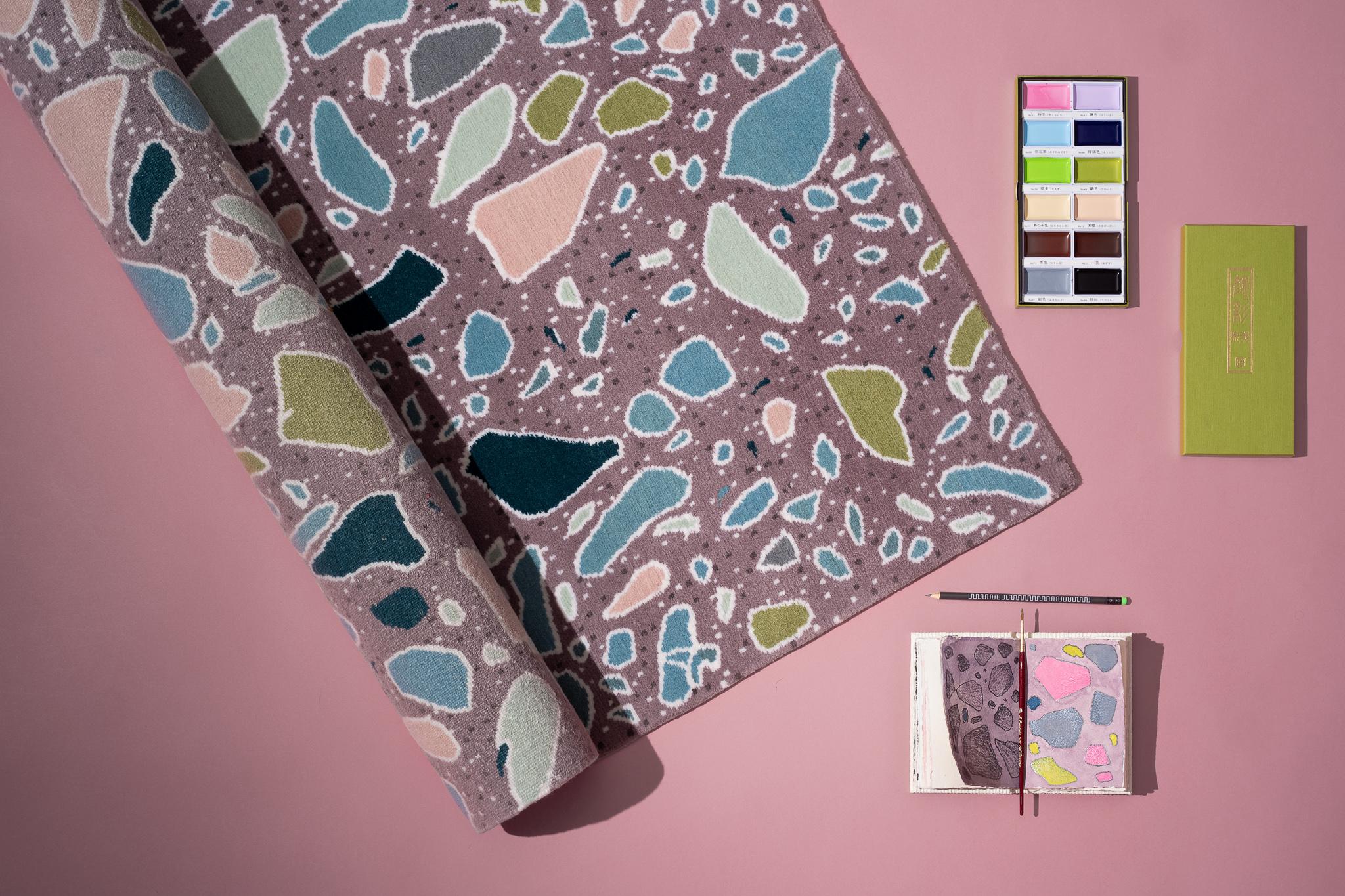 Benvenuto nella Mediterraneo Terrazzo Collection, una serie di tappeti fatti a mano in Nepal. Il disegno di ogni tappeto è stato progettato meticolosamente da Sergio, rendendo omaggio ai tradizionali pavimenti in terrazzo dell'Italia. 
Offriamo la