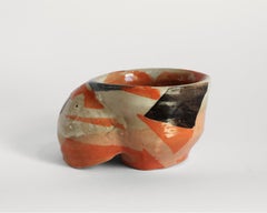 Colorful Japanese ceramic cup