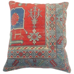 Colorful Karabagh Rug Pillow