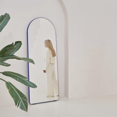 Colorful Large Arched Floor Mirror with Custom Frame, Loveself 01