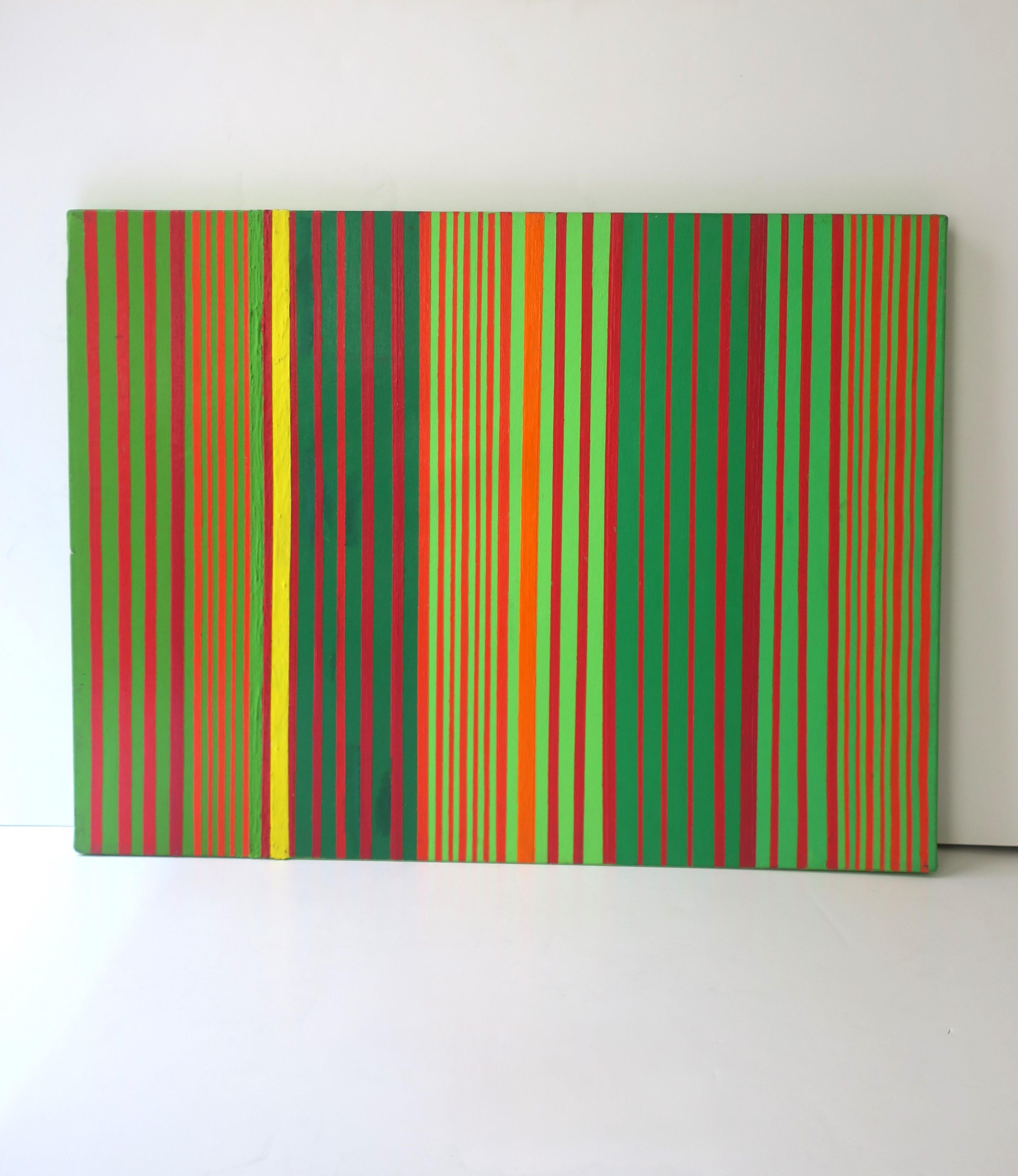 Moderno Quadro lineare colorato in vendita