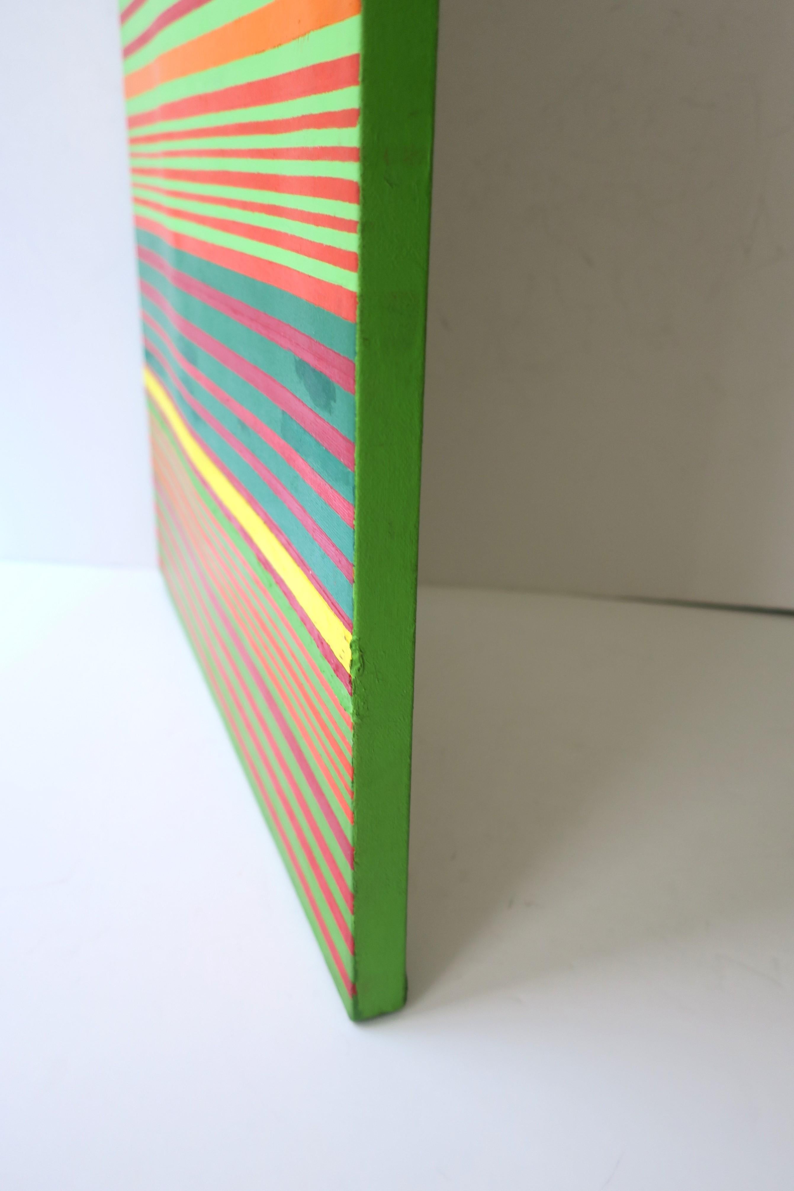 Quadro lineare colorato In condizioni buone in vendita a New York, NY