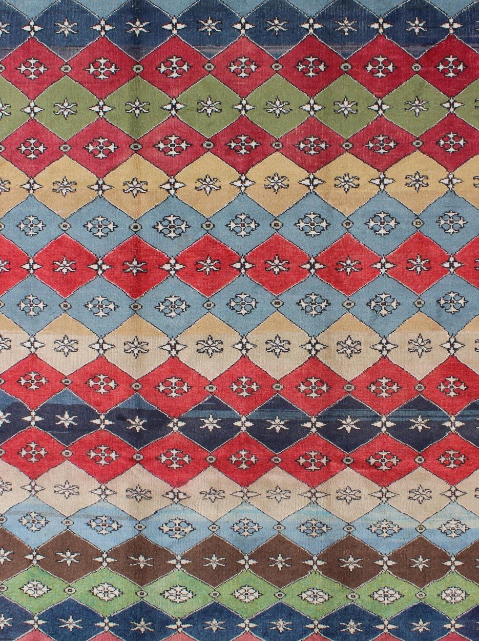 mid century modern rug